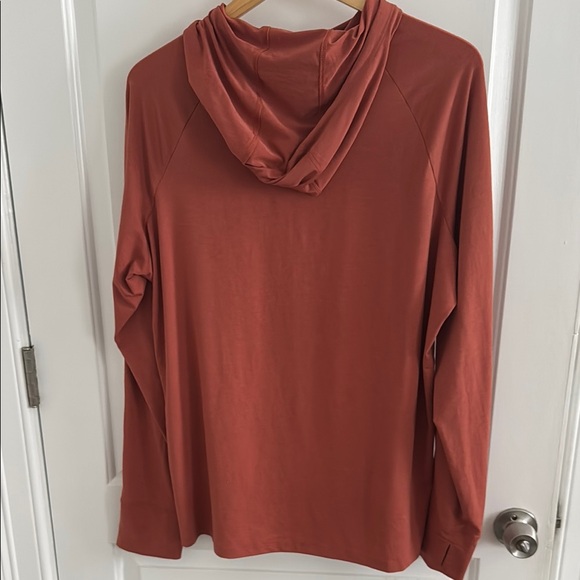 REI Sahara Shade Hoodie (Red River Clay, Large) - Picture 5 of 10